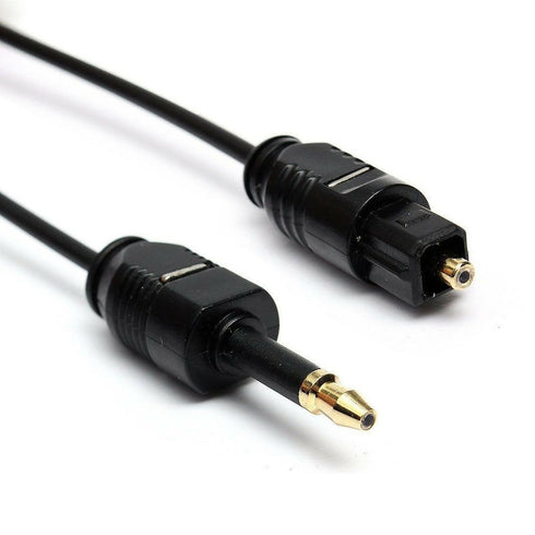 TOSLINK FIBER OPTICAL AUDIO CABLE SQUARE TO ROUND